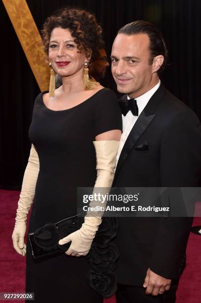 Donna Langley and attends the 90th Annual Academy Awards at Hollywood & Highland Center on March 4, 2018 in Hollywood, California.