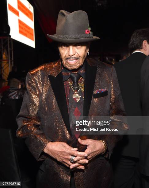 Joe Jackson attends the 26th annual Elton John AIDS Foundation Academy Awards Viewing Party sponsored by Bulgari, celebrating EJAF and the 90th...