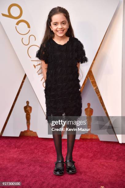 Bana Alabed attends the 90th Annual Academy Awards at Hollywood & Highland Center on March 4, 2018 in Hollywood, California.