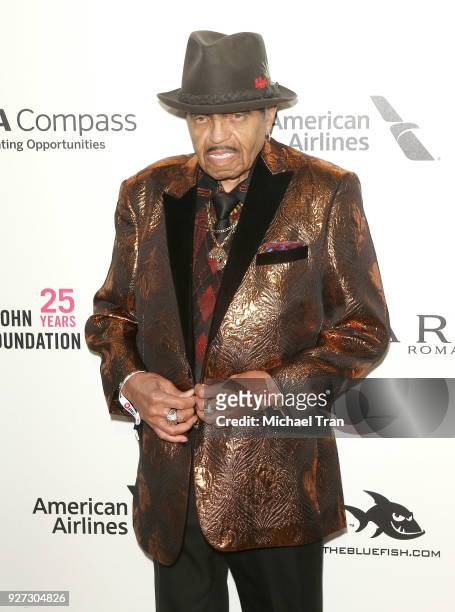 Joe Jackson arrives to the 26th Annual Elton John AIDS Foundation's Academy Awards Viewing Party held at West Hollywood Park on March 4, 2018 in West...