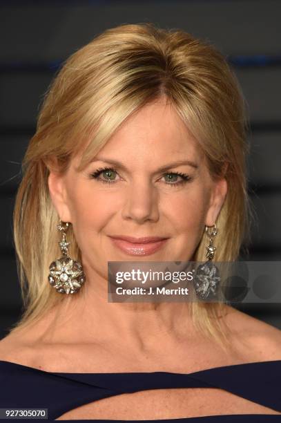 Gretchen Carlson attends the 2018 Vanity Fair Oscar Party hosted by Radhika Jones at the Wallis Annenberg Center for the Performing Arts on March 4,...