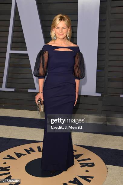 Gretchen Carlson attends the 2018 Vanity Fair Oscar Party hosted by Radhika Jones at the Wallis Annenberg Center for the Performing Arts on March 4,...