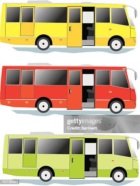 bus - bus side stock illustrations