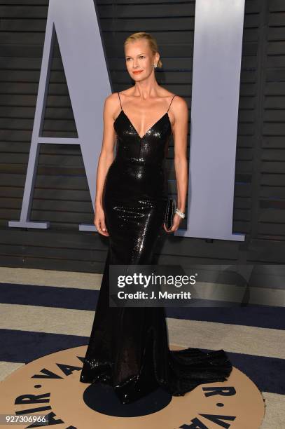 Sarah Murdoch attends the 2018 Vanity Fair Oscar Party hosted by Radhika Jones at the Wallis Annenberg Center for the Performing Arts on March 4,...