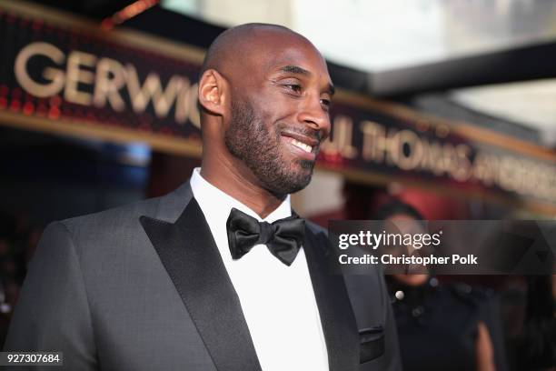 Kobe Bryant attends the 90th Annual Academy Awards at Hollywood & Highland Center on March 4, 2018 in Hollywood, California.