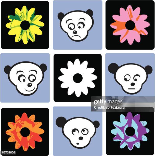 Panda Square Design 489 Panda Flowers Stock Photos, High-Res Pictures, and Images - Getty ...