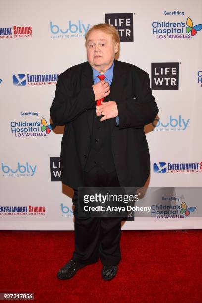 Louie Anderson attends the Byron Allen's Oscar Gala Viewing Party to support the Children's Hospital Los Angeles at the Beverly Wilshire Four Seasons...
