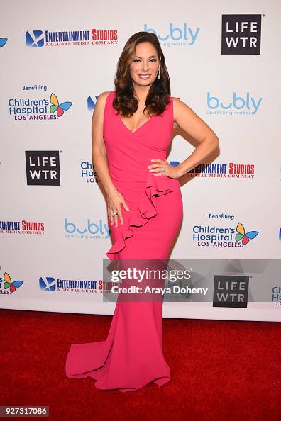 Alex Meneses attends the Byron Allen's Oscar Gala Viewing Party to