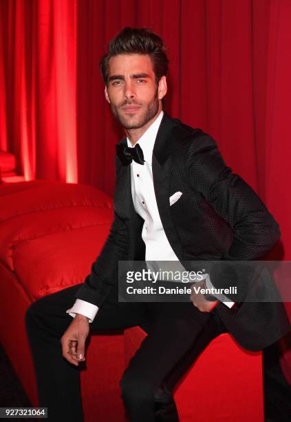 Jon Kortajarena attends Elton John AIDS Foundation 26th Annual Academy Awards Viewing Party at The City of West Hollywood Park on March 4, 2018 in...
