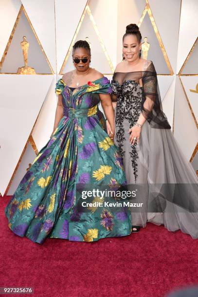 Whoopi Goldberg and Alex Martin attend the 90th Annual Academy Awards at Hollywood & Highland Center on March 4, 2018 in Hollywood, California.