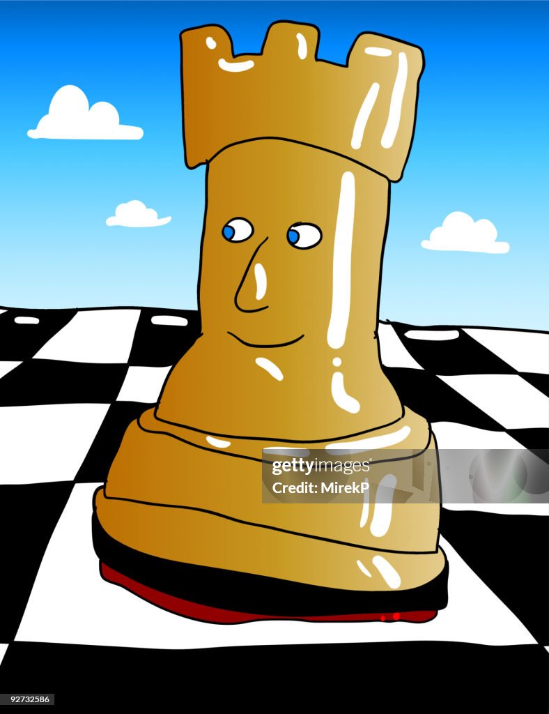 Chess Rook Man Chess Rook High-Res Vector Graphic - Getty Images