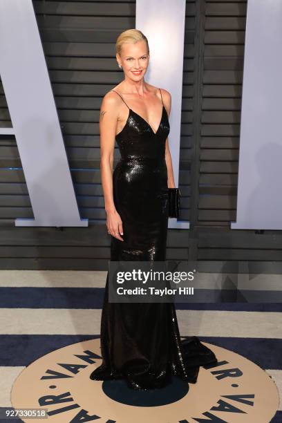 Actress Sarah Murdoch attends the 2018 Vanity Fair Oscar Party hosted by Radhika Jones at Wallis Annenberg Center for the Performing Arts on March 4,...