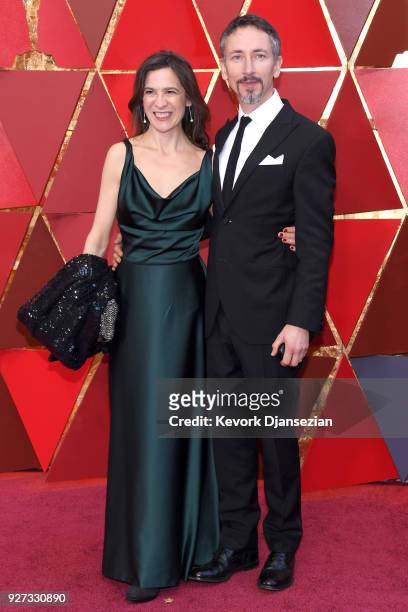 Belinda Wilson and Stuart Wilson attend the 90th Annual Academy Awards at Hollywood & Highland Center on March 4, 2018 in Hollywood, California.