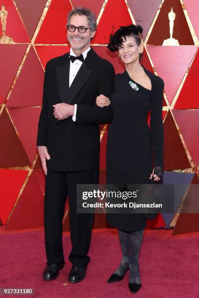 Dennis Gassner and guest attend the 90th Annual Academy Awards at Hollywood & Highland Center on March 4, 2018 in Hollywood, California.