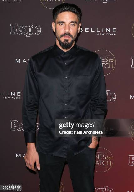 Actor Clayton Cardenas attends People's 'Ones To Watch' party at NeueHouse Hollywood on October 4, 2017 in Los Angeles, California.