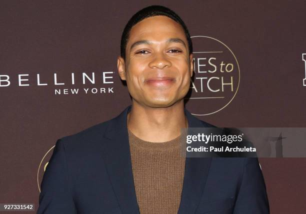 Actor Ray Fisher attends People's 'Ones To Watch' party at NeueHouse Hollywood on October 4, 2017 in Los Angeles, California.