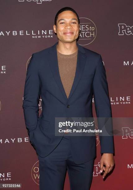 Actor Ray Fisher attends People's 'Ones To Watch' party at NeueHouse Hollywood on October 4, 2017 in Los Angeles, California.