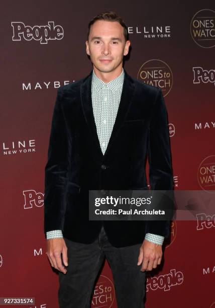 Actor Mark Jackson attends People's 'Ones To Watch' party at NeueHouse Hollywood on October 4, 2017 in Los Angeles, California.