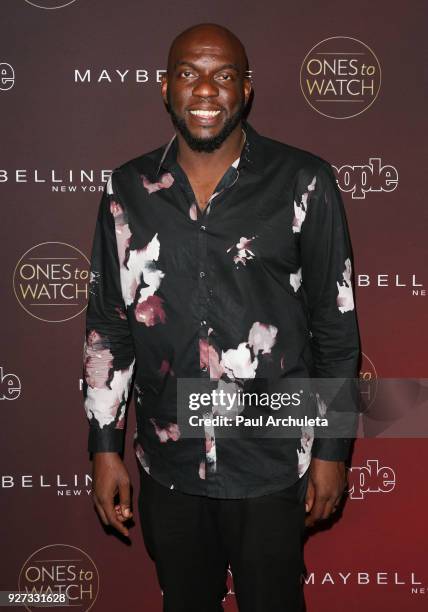 Actor Omar Dorsey attends People's 'Ones To Watch' party at NeueHouse Hollywood on October 4, 2017 in Los Angeles, California.