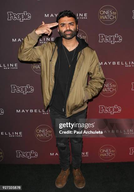 Actor Jake Matthews attends People's 'Ones To Watch' party at NeueHouse Hollywood on October 4, 2017 in Los Angeles, California.