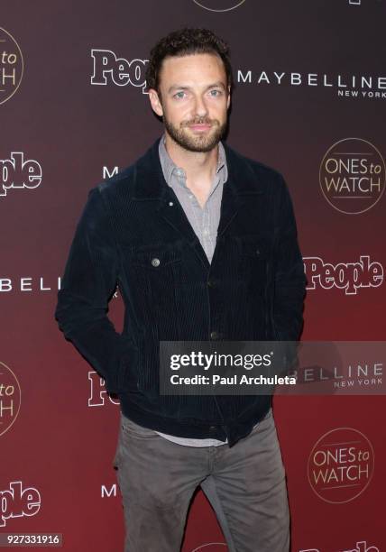 Actor Ross Marquand attends People's 'Ones To Watch' party at NeueHouse Hollywood on October 4, 2017 in Los Angeles, California.