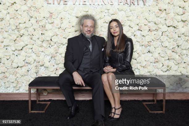Joseph Reitman and guest attend the IMDb LIVE Viewing Party on March 4, 2018 in Los Angeles, California.