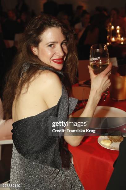 Julia Malik during the Moet Academy Night on March 4, 2018 in Berlin, Germany.