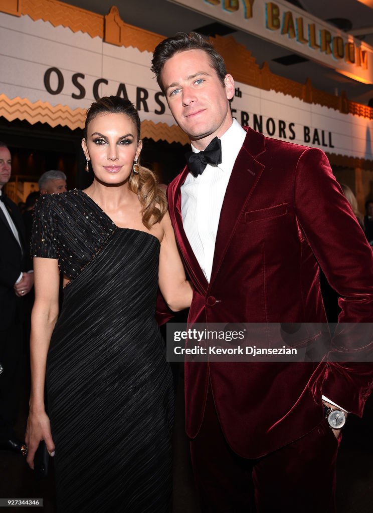 90th Annual Academy Awards - Governors Ball
