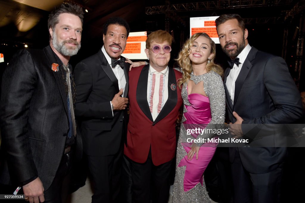 26th Annual Elton John AIDS Foundation Academy Awards Viewing Party sponsored by Bulgari, celebrating EJAF and the 90th Academy Awards - Inside