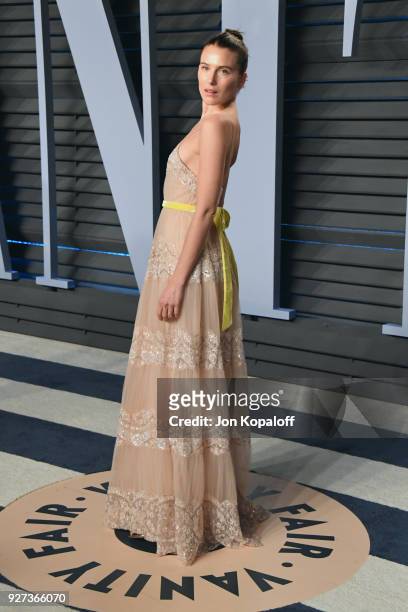 Dree Hemingway attends the 2018 Vanity Fair Oscar Party hosted by Radhika Jones at Wallis Annenberg Center for the Performing Arts on March 4, 2018...