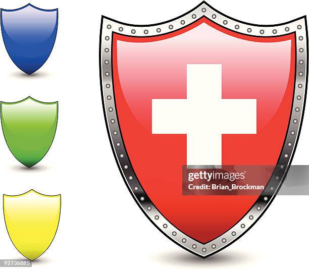 149 Red Cross White Background High Res Illustrations - Getty Images
