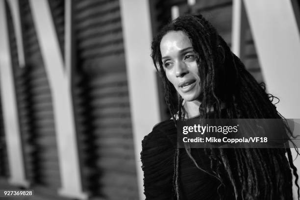 Lisa Bonet attends the 2018 Vanity Fair Oscar Party hosted by Radhika Jones at Wallis Annenberg Center for the Performing Arts on March 4, 2018 in...