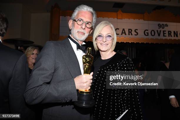 Best Documentary Short Subject laureate US director Frank Stiefel attends the 90th Annual Academy Awards Governors Ball at Hollywood & Highland...