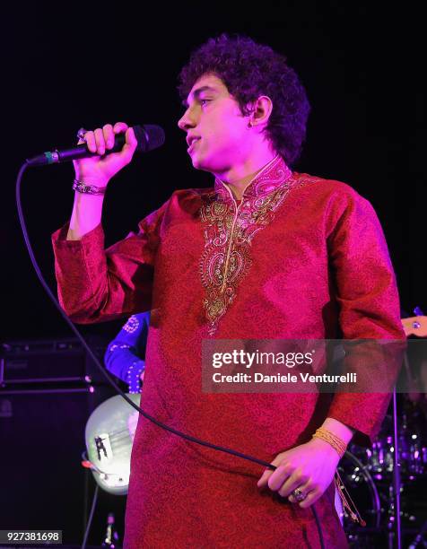 Josh Kiszka attends Elton John AIDS Foundation 26th Annual Academy Awards Viewing Party at The City of West Hollywood Park on March 4, 2018 in Los...