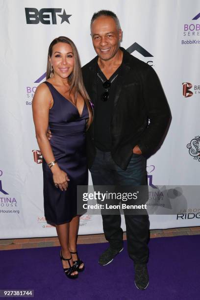 Yvette Barlow and Ray Parker Jr. Attends Bobbi Kristina Serenity House Gala at Taglyan Cultural Complex on March 4, 2018 in Hollywood, California.