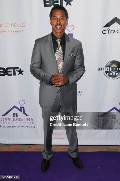 Actor Wesley Jonathan attends Bobbi Kristina Serenity House Gala at Taglyan Cultural Complex on March 4, 2018 in Hollywood, California.