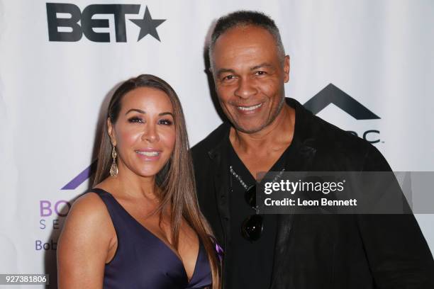 Yvette Barlow and Ray Parker Jr. Attends Bobbi Kristina Serenity House Gala at Taglyan Cultural Complex on March 4, 2018 in Hollywood, California.