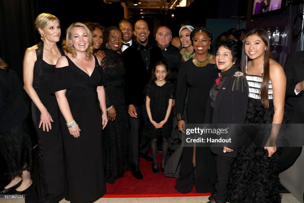 90th Annual Academy Awards - Backstage