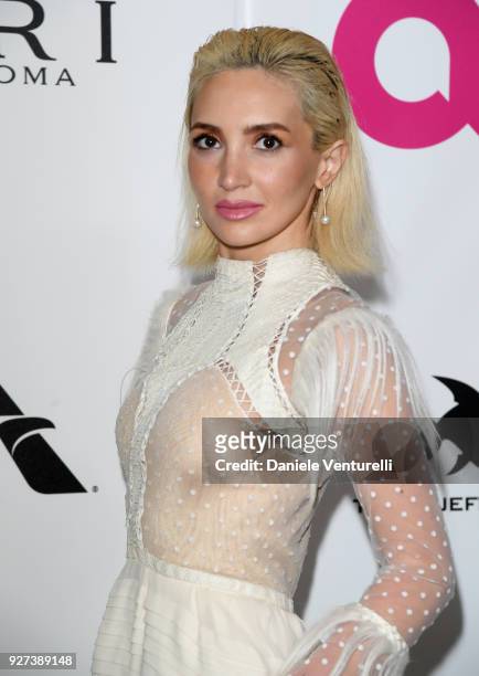 Megan Pormer attends Elton John AIDS Foundation 26th Annual Academy Awards Viewing Party at The City of West Hollywood Park on March 4, 2018 in Los...