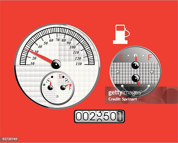 car - meter reader stock illustrations