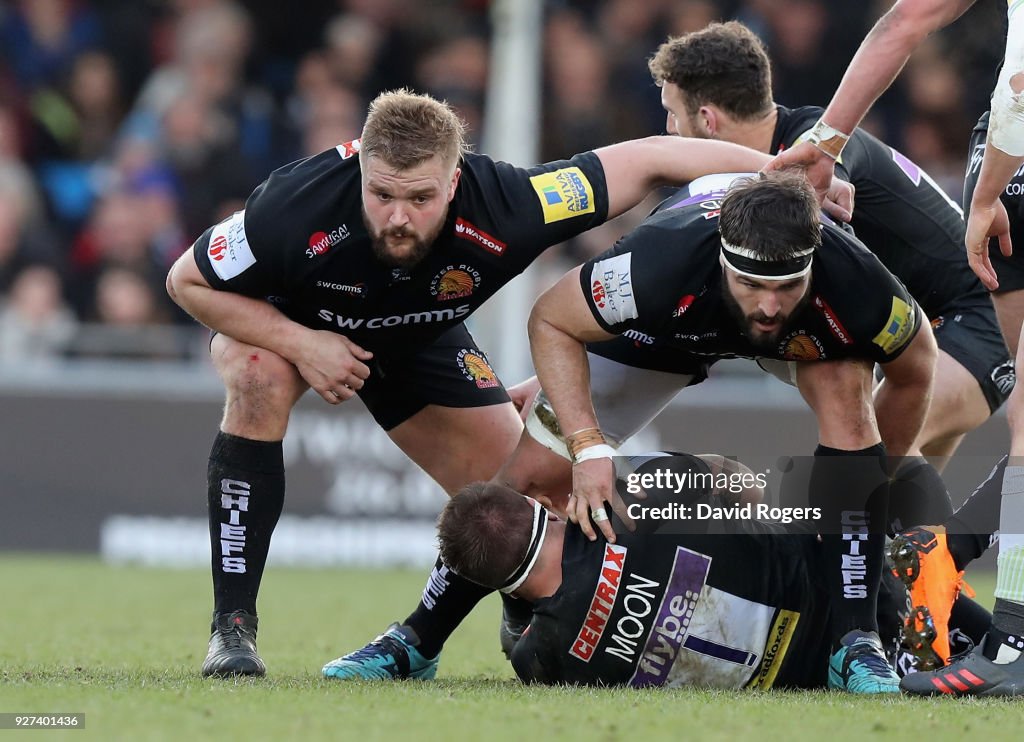 Exeter Chiefs v Saracens - Aviva Premiership