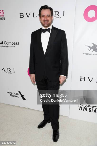 Stephane Gerschel attends Elton John AIDS Foundation 26th Annual Academy Awards Viewing Party at The City of West Hollywood Park on March 4, 2018 in...