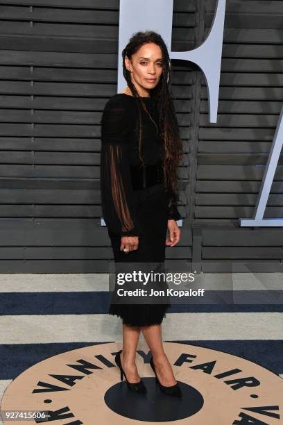 Lisa Bonet attends the 2018 Vanity Fair Oscar Party hosted by Radhika Jones at Wallis Annenberg Center for the Performing Arts on March 4, 2018 in...