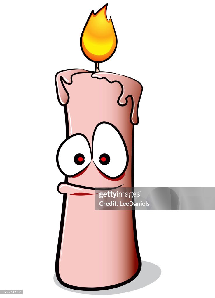 Candle Cartoon High-Res Vector Graphic - Getty Images