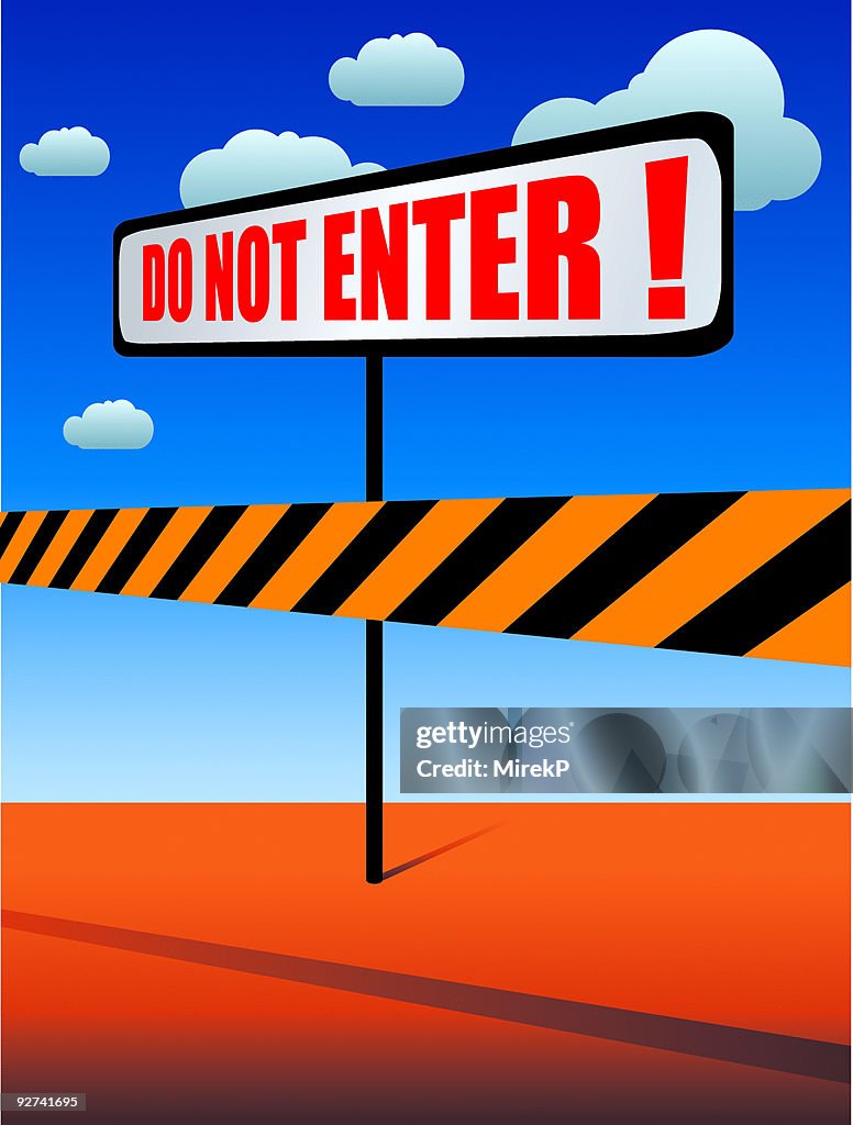 Do not enter