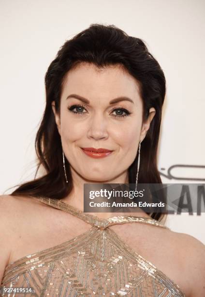 Actress Bellamy Young arrives at the 26th Annual Elton John AIDS Foundation's Academy Awards Viewing Party on March 4, 2018 in West Hollywood,...