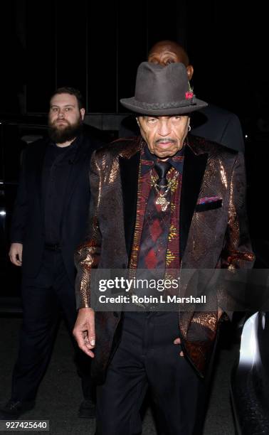 Joe Jackson attends The GRIOT Gala Oscar Night After Party at Crustacean on March 4, 2018 in Beverly Hills, California.