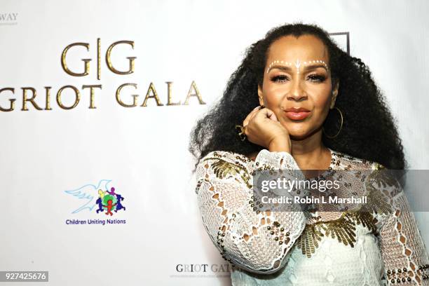 Lisa Raye attends The GRIOT Gala Oscar Night After Party at Crustacean on March 4, 2018 in Beverly Hills, California.