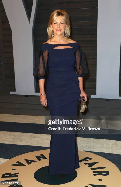 Gretchen Carlson attends the 2018 Vanity Fair Oscar Party hosted by Radhika Jones at Wallis Annenberg Center for the Performing Arts on March 4, 2018...