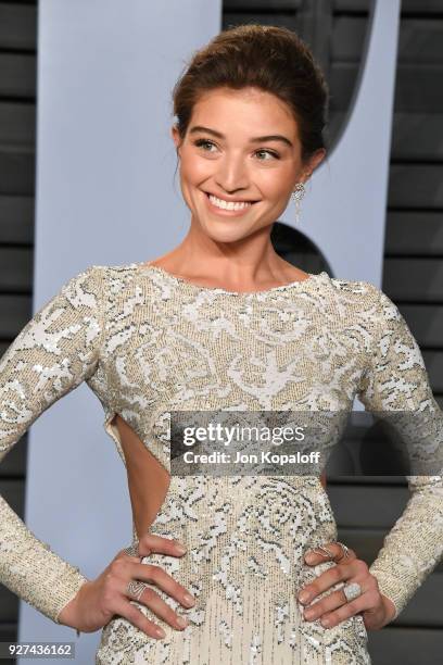 Daniela Lopez Osorio attends the 2018 Vanity Fair Oscar Party hosted by Radhika Jones at Wallis Annenberg Center for the Performing Arts on March 4,...